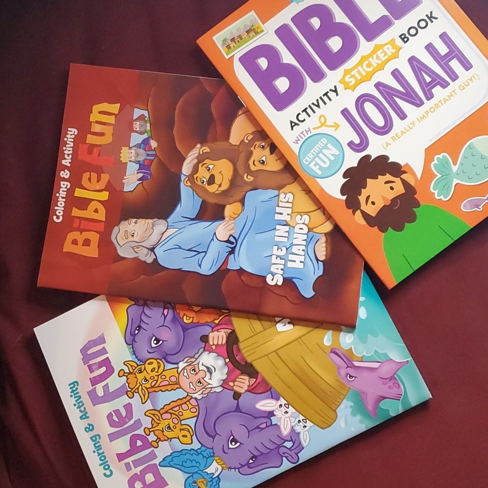 Bible Fun Coloring &‎ Activity Books